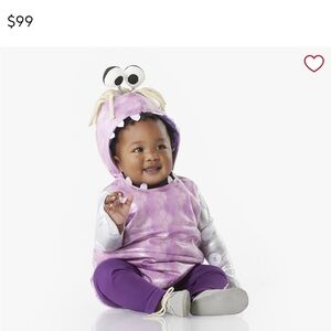 Pottery Barn Kids Purple Monster Costume